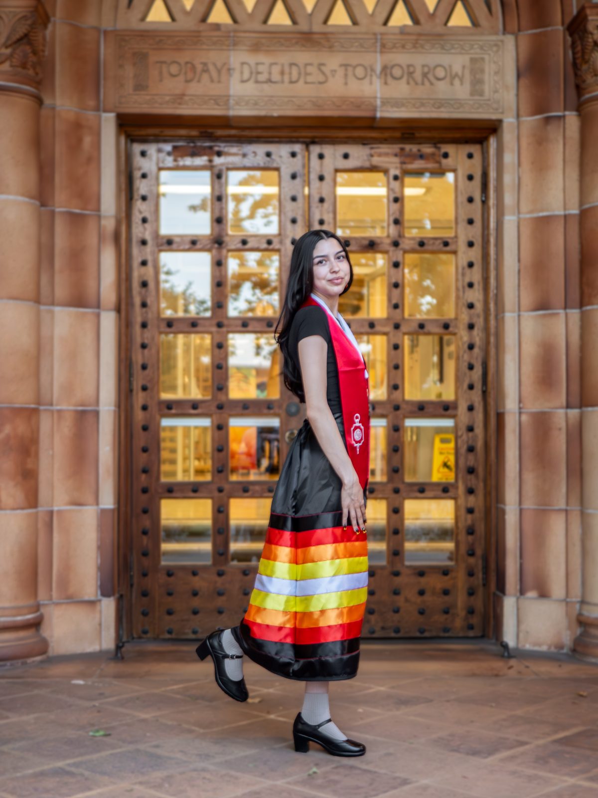 Senior graduation portrait — Adriana