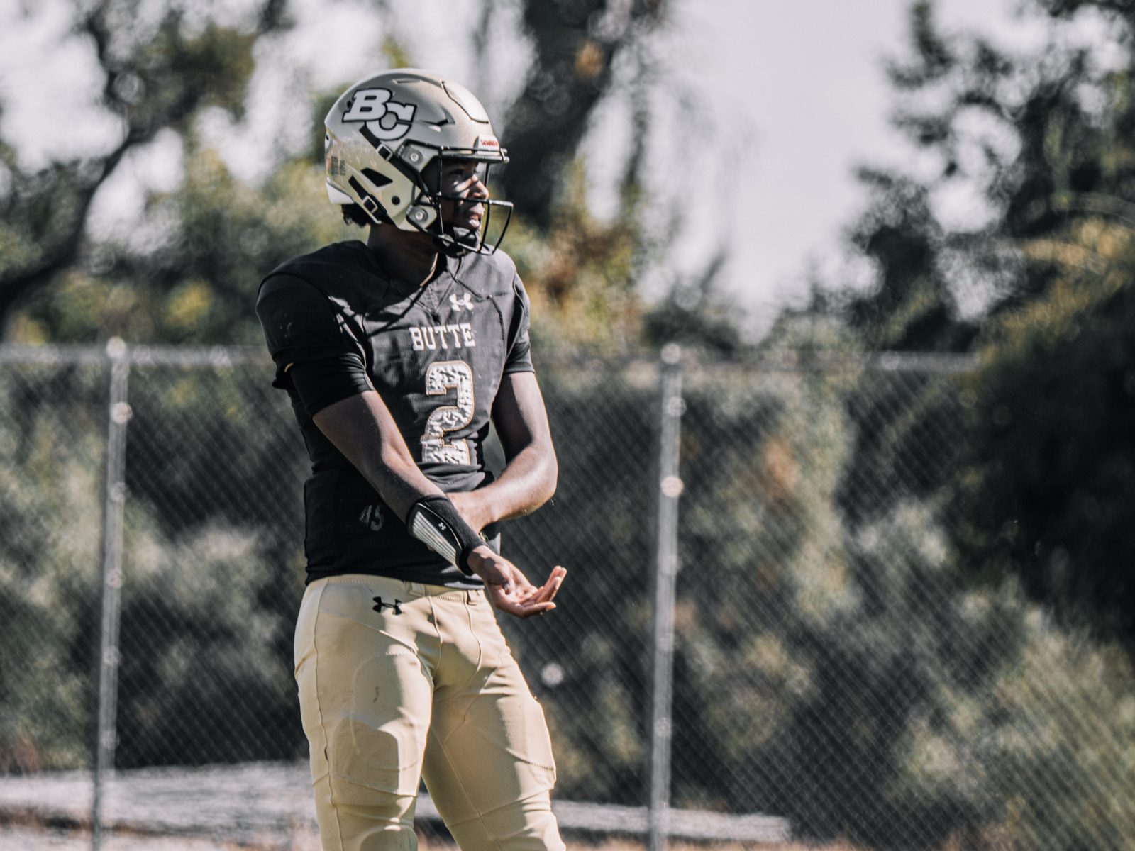 Butte College football — breakaway run