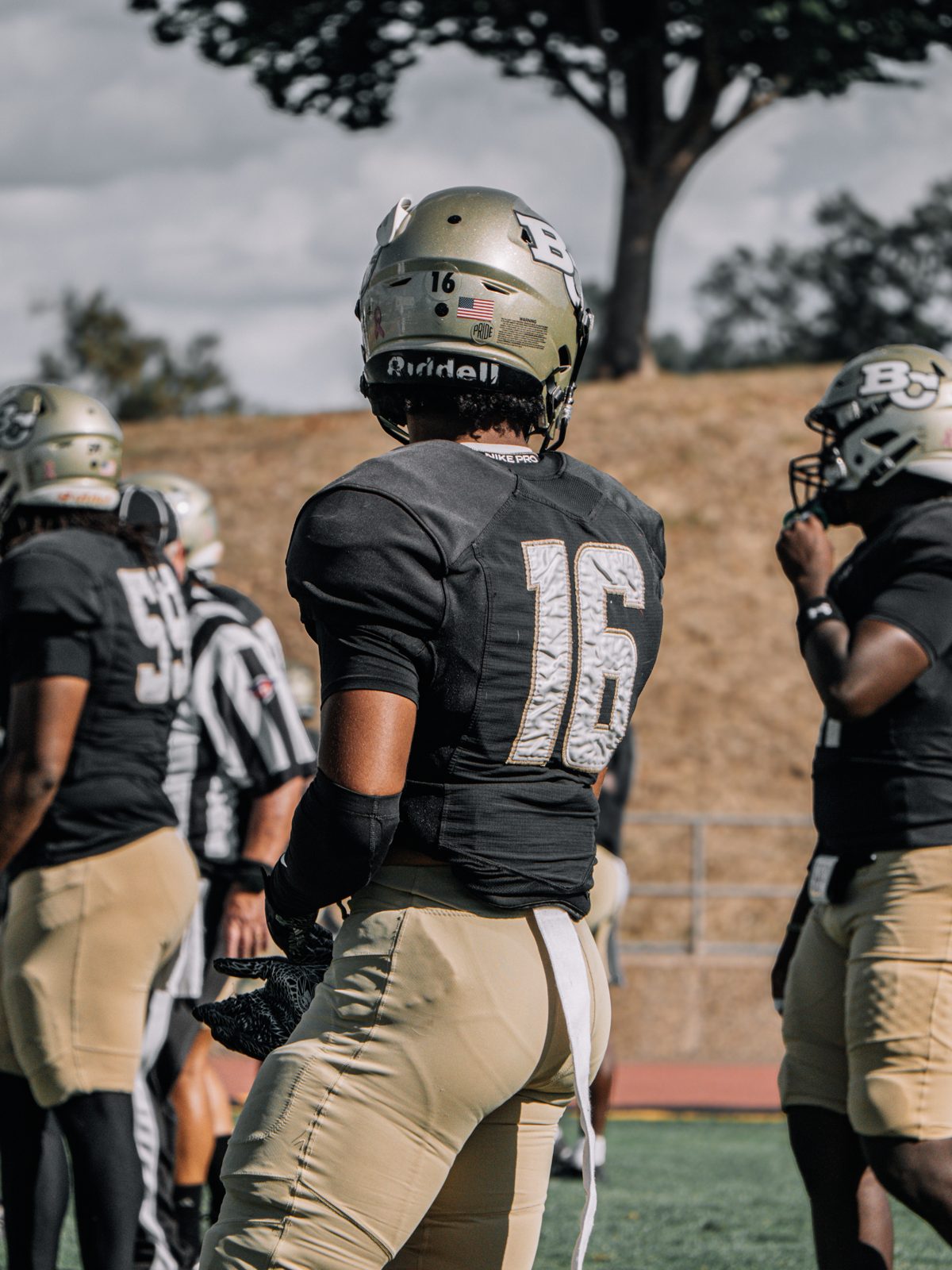 Butte College football under the lights