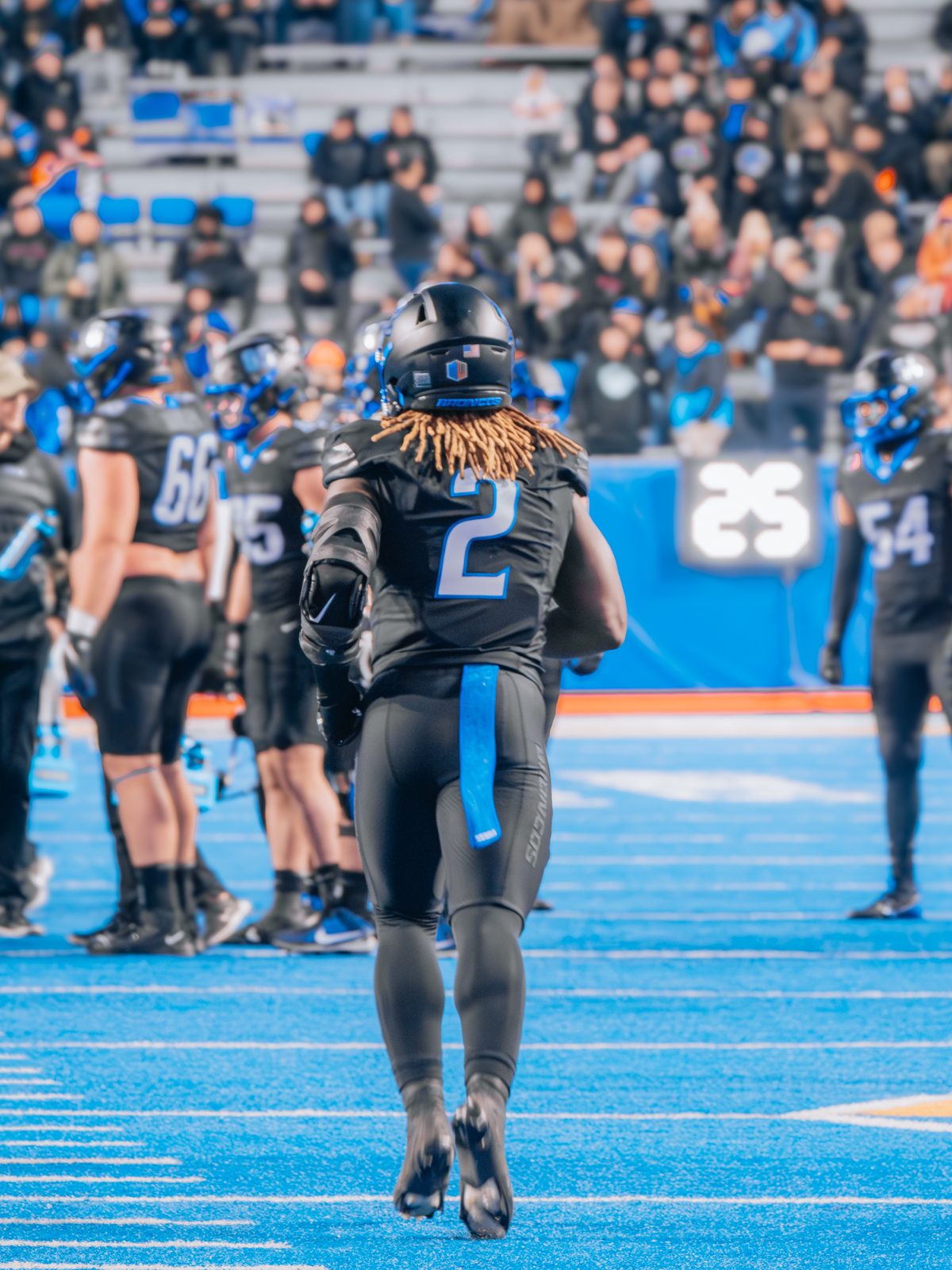 Ashton Jeanty on the field, Boise State Broncos